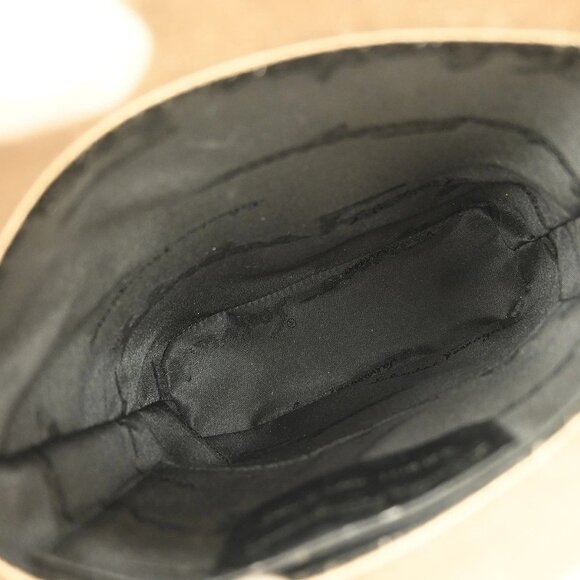 SALVATORE FERRAGAMO BEIGE SATIN HANDBAG Q210141 NQ01745 BN01 - Picture 7 of 10